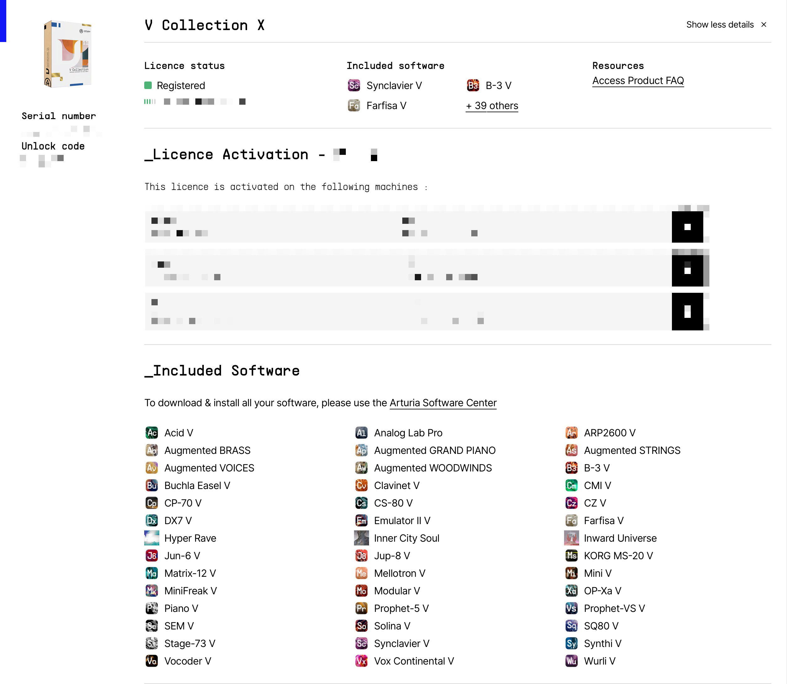 Arturia V Collection X
